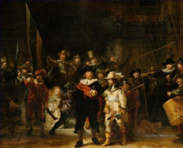 La Ronde de nuit Rembrandt van Rijn Peinture à l'huile